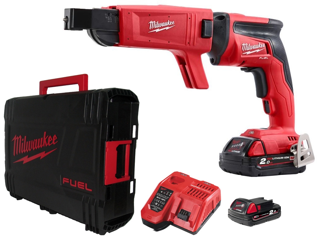 MILWAUKEE M18 FSGC 202X wkrętarka do płyt GK 18V 2 0Ah TENGTOOLS