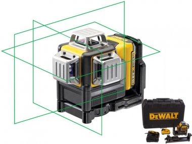 DeWALT DCE089D1G laser zielony 3x360° 10,8V