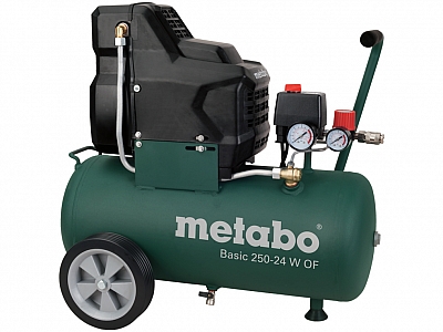 METABO BASIC 250-24 W OF sprężarka bezolejowa 24L 8bar