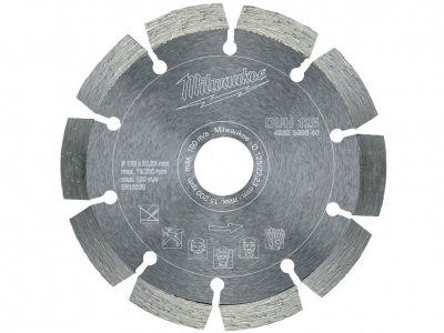 MILWAUKEE 4932399540 tarcza diamentowa segment beton 125mm