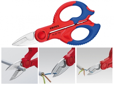 KNIPEX 9505155 SB nożyce nożyczki do kabli