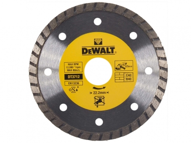 DeWALT DT3712 tarcza diamentowa 22,2 / 125mm