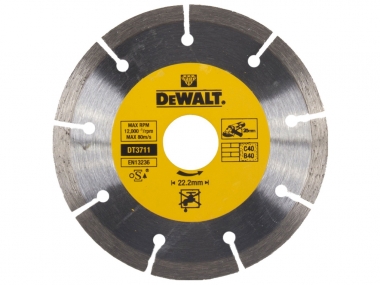 DeWALT DT3711 tarcza diamentowa 22,2 / 125mm