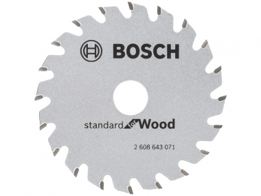 BOSCH Standard piła tarcza do drewna 20z 15 / 85mm
