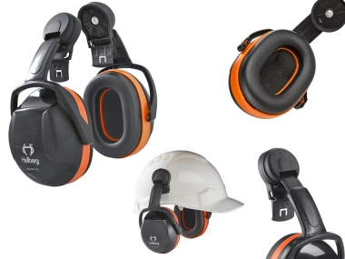 HELLBERG Secure 3 nauszniki słuchawki ochronne mocowane do kasku