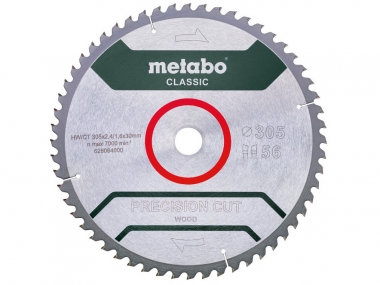 METABO 28-064 Precision Cut tarcza do drewna 56z 305mm
