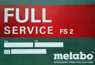 METABO Karta Code Full Service - Grupa cen FS2