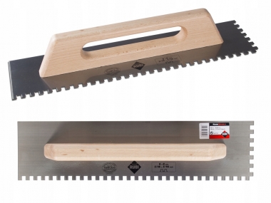 RUBI 65959 paca zębata 8x8mm stal drewno 48x12cm