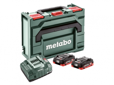 METABO ASC 145 ładowarka akumulator 18V 4,0Ah x2