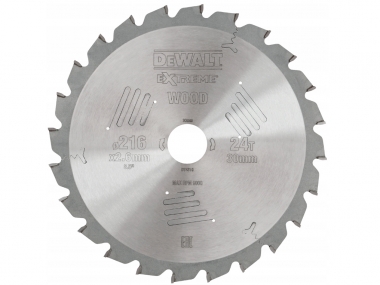 DeWALT DT4310 piła tarczowa do drewna 24z 30/216mm