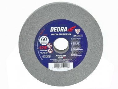 DEDRA F10030 tarcza kamień szlifierski do szlifierki stołowej  175mm P60 32/25mm