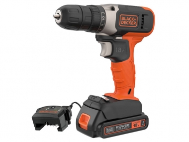 BLACK&DECKER BCD001C1 wkrętarka 37Nm 18V 1,5Ah