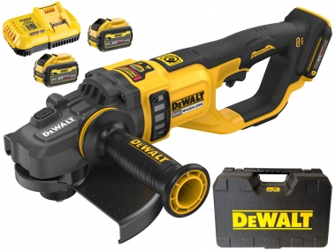 DEWALT DCG460X2 szlifierka kątowa 230mm 54V 2x9,0Ah walizka