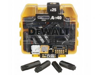 DeWALT DT70559T bity końcówki wkrętakowe T40 25mm x25 zestaw