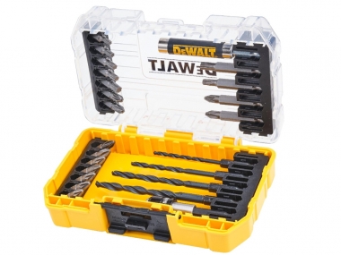 DeWALT DT70708 TOUGH CASE bity uchwyty wiertła do metalu x25 zestaw