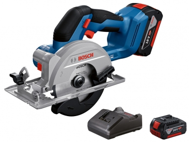 BOSCH GKS 18V-51 pilarka tarczowa piła 140mm 18V 2x4,0Ah