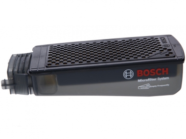 BOSCH 2605411147 pojemnik na kurz + filtr powietrza do szlifierki GEX GSS PBS PEX