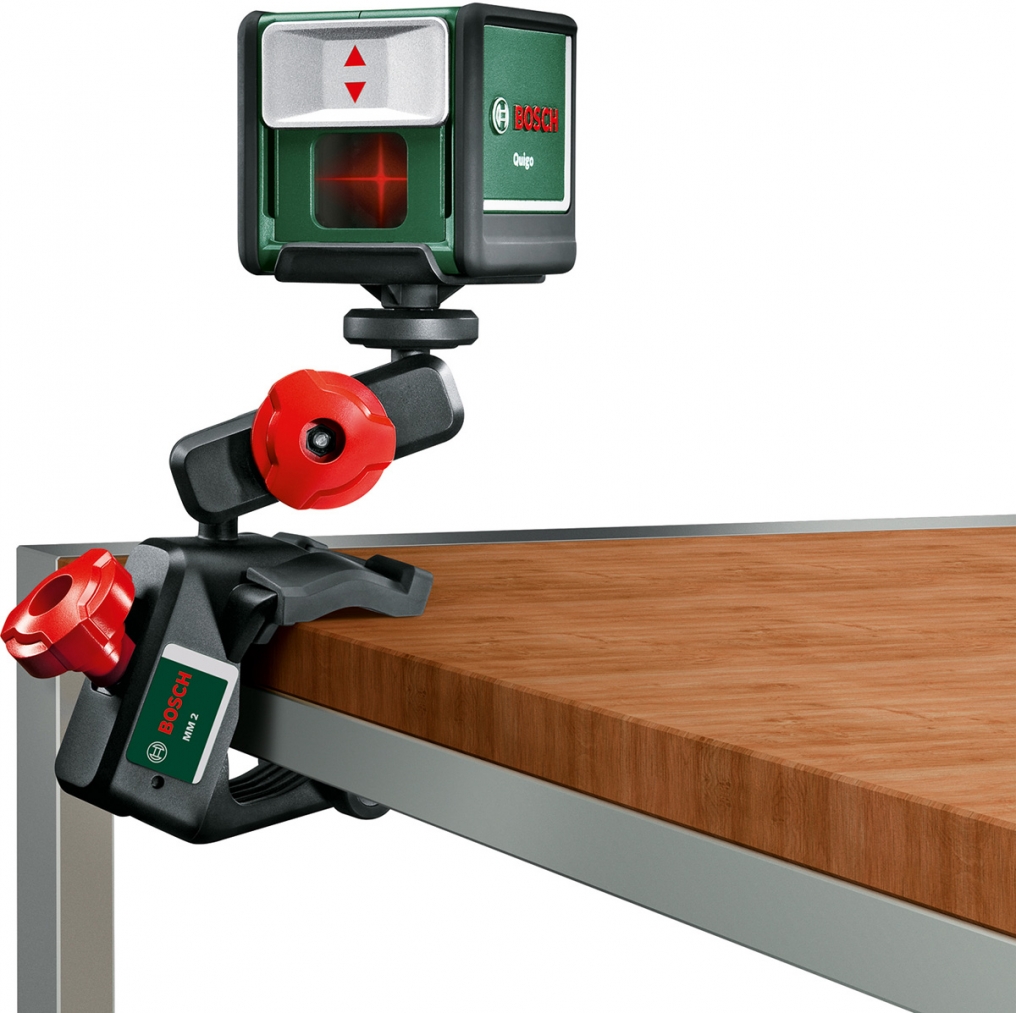 BOSCH QUIGO III MM2 laser krzyżowy 10m uchwyt RoboKop