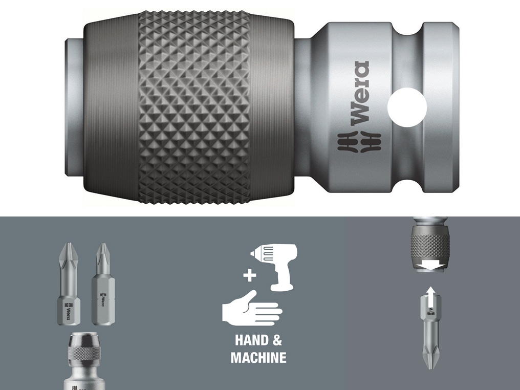 WERA 05042750001 adapter szybkomocujący 1/4" 1/4" OSPRZĘT RoboKop