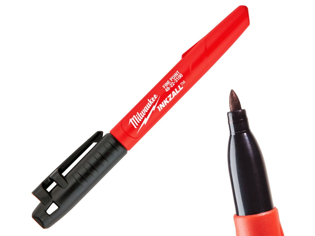 MILWAUKEE marker flamaster mazak czarny 1mm