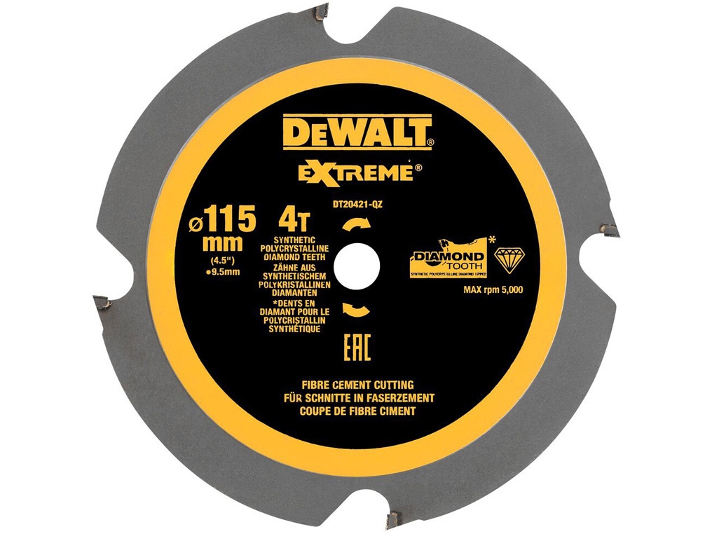 DEWALT DT20421 tarcza piła uniwersalna diamentowa 4z 9,5 / 115mm do DCS571