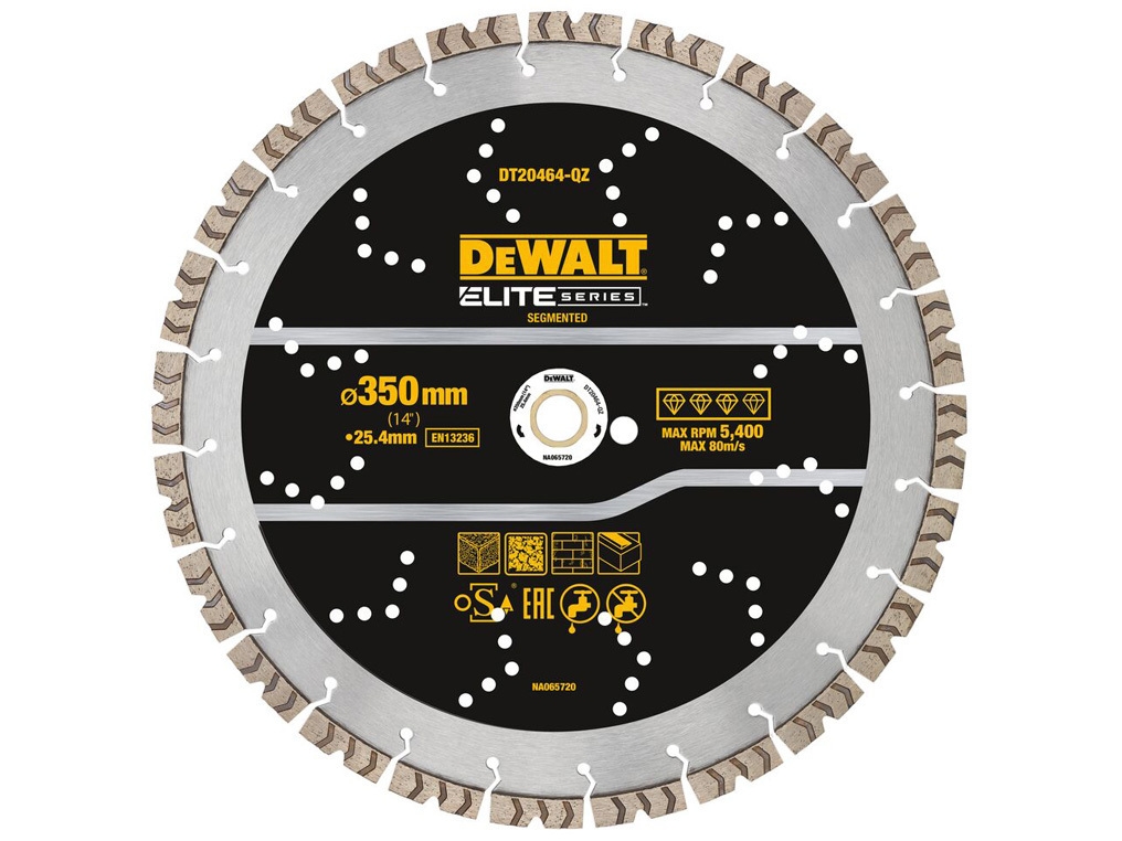 DEWALT DT20464 tarcza diamentowa do betonu 25,4 / 350mm