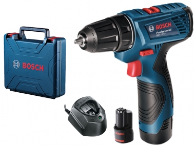 BOSCH GSR 120-LI wkrętarka 30Nm 12V 2,0Ah x2