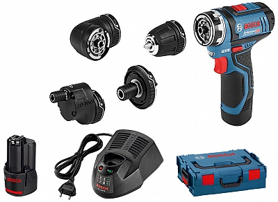 BOSCH GSR 12V-15FC SET wkrętarka 30Nm 2,0Ah 