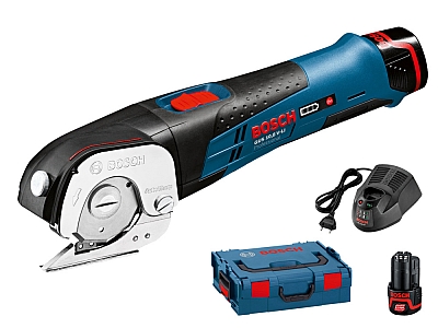 BOSCH GUS 12V-300 nożyce akumulatorowe 2,0Ah x2