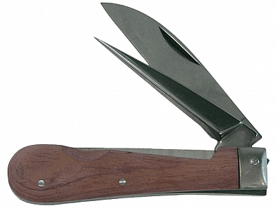 HAUPA 200014 nóż monterski scyzoryk podwójnym z ostrzem