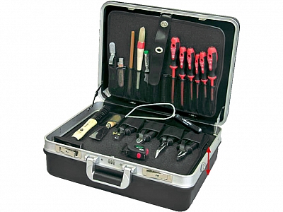HAUPA 220221 zestaw walizka z narzędziami 19 elementów