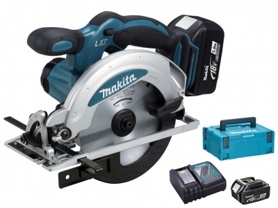 MAKITA DSS610RTJ pilarka tarczowa 165mm 18V 2x5,0Ah