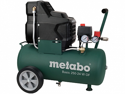 METABO BASIC 250-24 W OF sprężarka bezolejowa 24 L