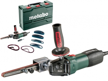 METABO BFE 9-20 SET szlifierka taśmowa palcowa 950W metabox