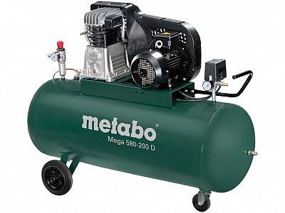 METABO MEGA 580-200D sprężarka kompresor 200L 400V