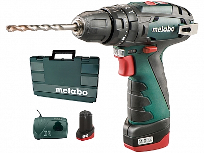 METABO PowerMaxx SB wkrętarka udarowa 34Nm 2x2,0Ah walizka