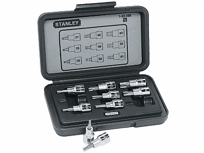 STANLEY 89-098 nasadki klucze nasadowe 1/2'' Torx x9 zestaw