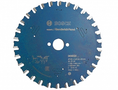 BOSCH EXPERT piła tarczowa panele 36z 30 / 190mm