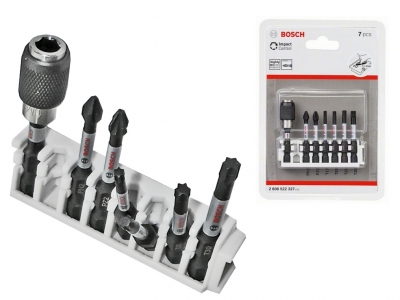 BOSCH IMPACT zestaw bity końcówki 7 szt
