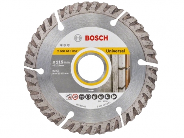 BOSCH Standard tarcza diamentowa uniwersalna 22,23 / 115mm 