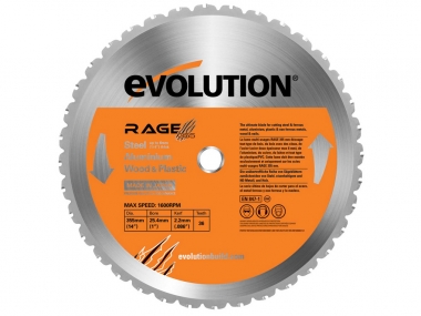 EVOLUTION RAGE 355 MULTI tarcza piła uniwersalna 355mm 25,4mm