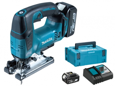 MAKITA DJV182RTJ wyrzynarka 18V 2x5,0Ah