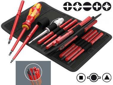 WERA 05003471001 wkrętak 1000V VDE PH PZ płaskie x18 zestaw