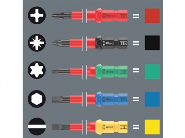 WERA 05006601001 wkrętak 1000V VDE PZ płaskie x7 zestaw