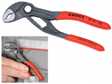 KNIPEX 8701125 mini klucz nastawny szczypce do rur Cobra 1"