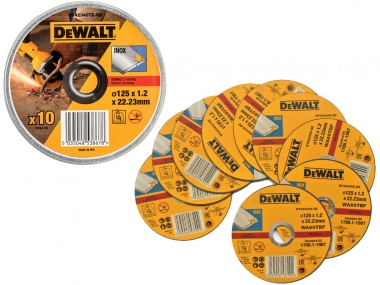 DEWALT DT42340TZ tarcza korundowa metalu 125mm x10 puszka