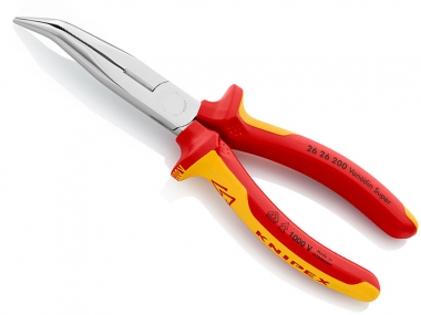 KNIPEX 2626200 szczypce VDE wydłużone wygięte 200mm