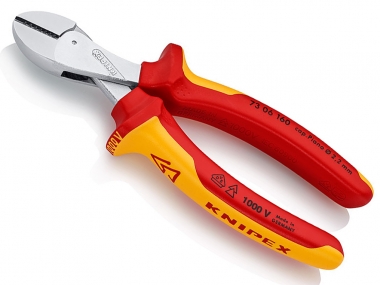 KNIPEX 7306160 szczypce boczne VDE do kabli 160mm