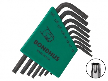 BONDHUS 31732 klucze imbusowe TORX x8 zestaw