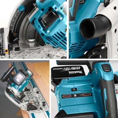 MAKITA DSP601ZJU AWS pilarka tarczowa zagłębiarka 2x 18V 36V bez akumulatora